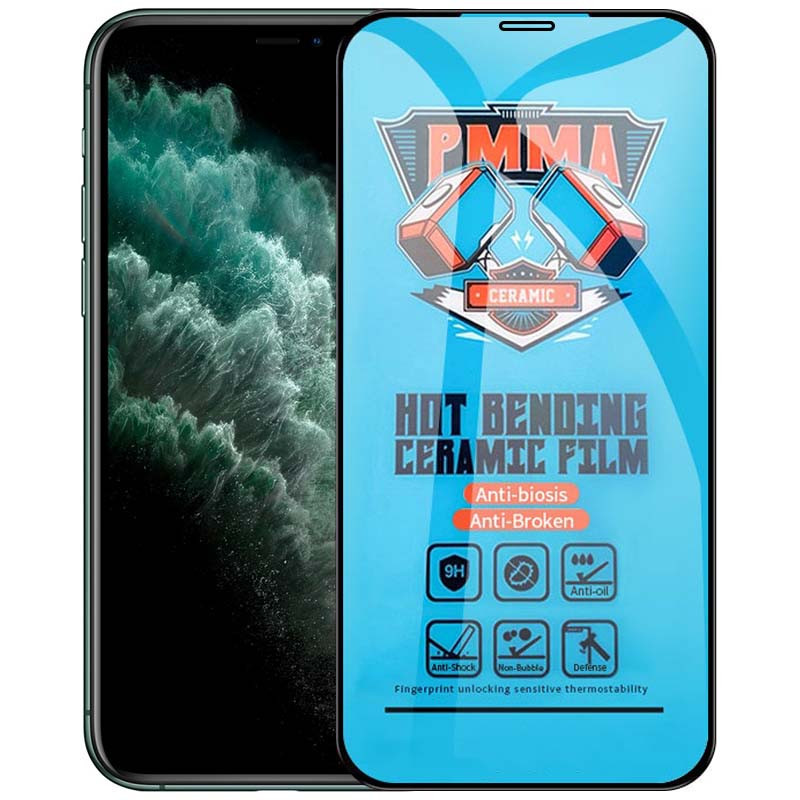 

Захисна плівка Ceramics Pro 3D (тех.пак) для iPhone 11 Pro Max (Чорний) 1111165