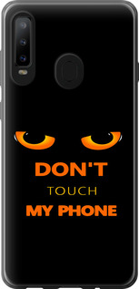 Чехол Don't touch the phone для Samsung Galaxy A8S