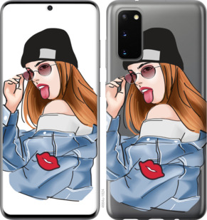 

Чехол Девушка v3 для Samsung Galaxy S20 878661