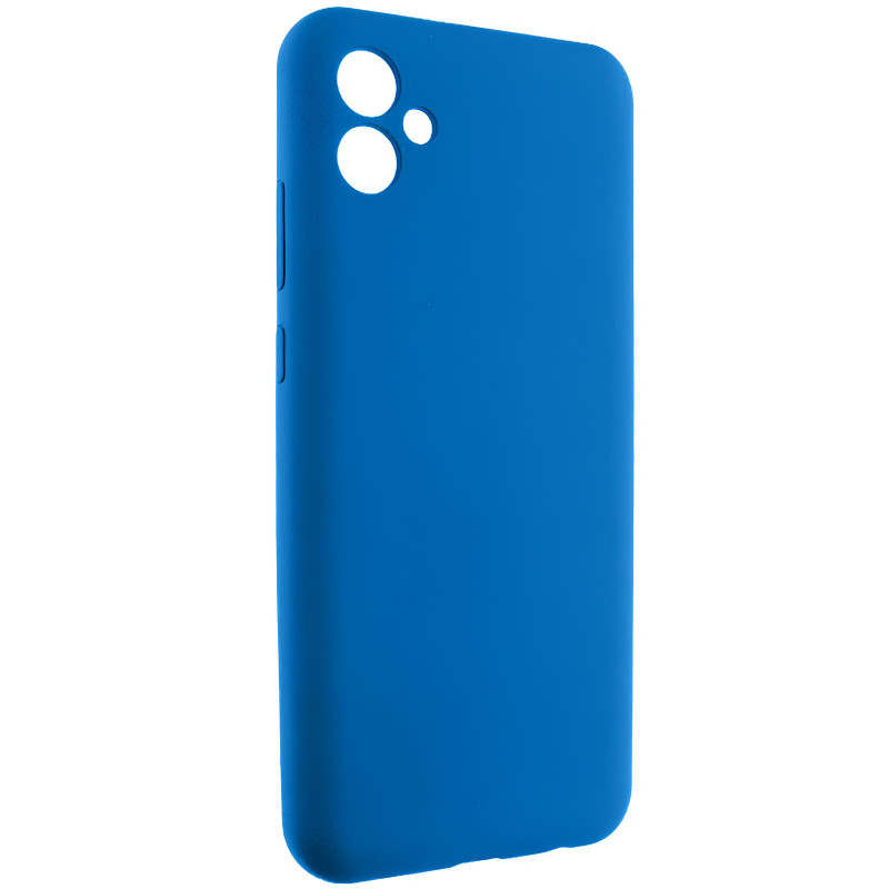 Фото Чохол Silicone Cover Lakshmi Full Camera (AAA) на Samsung Galaxy A07 (Синій / Denim Blue) на vchehle.ua