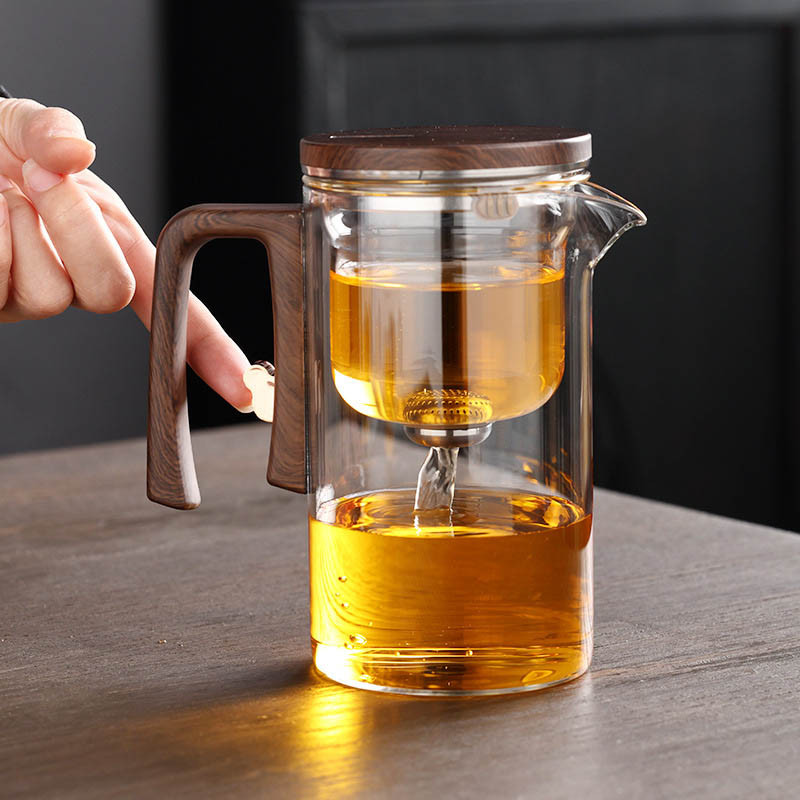 Фото Чайник для заваривания TeaPot D-28 Small pretty waist 720ml (Transparent) в магазине vchehle.ua