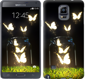 

Чехол Бабочки для Samsung Galaxy Note 4 N910H 198427