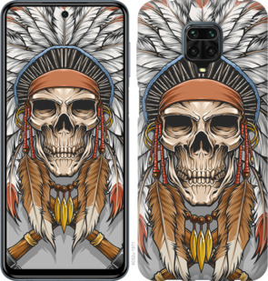 

Чехол Череп индейца для Xiaomi Redmi Note 9S 933981