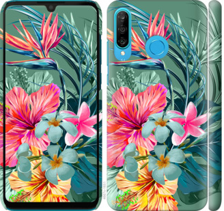 

Чехол Тропические цветы v1 для Huawei P30 Lite 845214