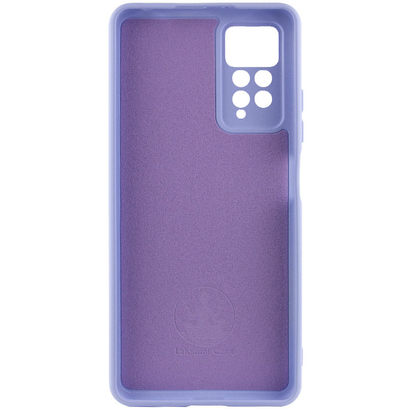 Фото Чохол Silicone Cover Lakshmi Full Camera (AAA) на Xiaomi Redmi Note 11 Pro 4G/5G / 12 Pro 4G (Бузковий / Dasheen) на vchehle.ua