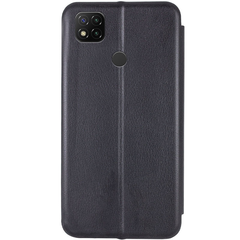 Фото Кожаный чехол (книжка) Classy для Xiaomi Redmi 9C / 10A (Черный) на vchehle.ua