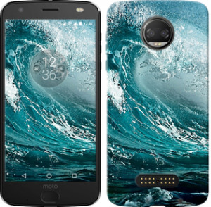 Чехол Морская волна для Motorola Moto Z3 Play