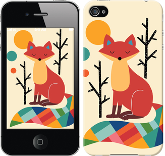 

Чехол Rainbow fox для iPhone 4 576749
