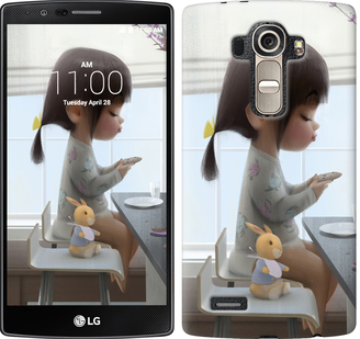 

Чохол Мила дівчинка з зайчиком на LG G4 H815 636569