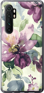 

Чохол Квіти аквареллю на Xiaomi Mi Note 10 Lite 936005