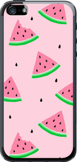 Чехол Розовый арбуз для iPhone SE