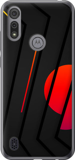 Чохол Різнокольорові смуги на Motorola E6s