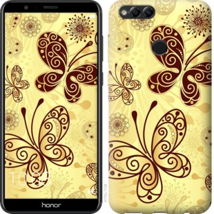 

Чехол Красивые бабочки для Huawei Honor 7X 657781