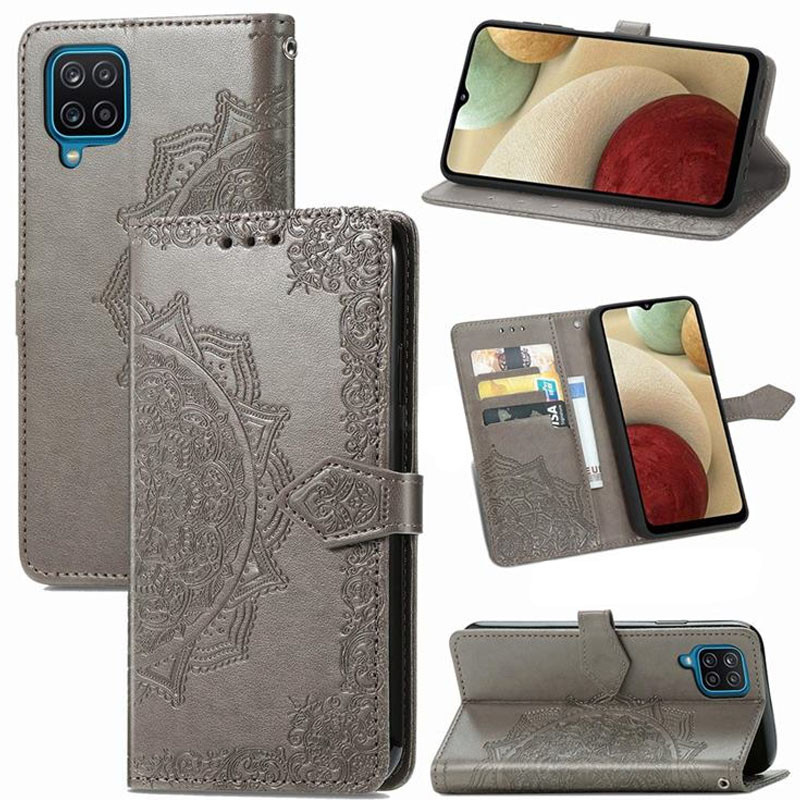 Фото Кожаный чехол-книжка Art Case с визитницей для Samsung Galaxy M53 5G (Серый) в магазине vchehle.ua