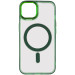 Чохол TPU Iris with Magnetic safe на Apple iPhone 12 Pro Max (6.7") (Зелений)