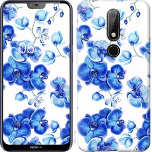 

Чохол Блакитні орхідеї на Nokia 6.1 Plus 725368