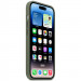 Фото Чехол Silicone case (AAA) full with Magnetic Safe для Apple iPhone 14 Pro (6.1") (Зеленый / Olive) в магазине vchehle.ua