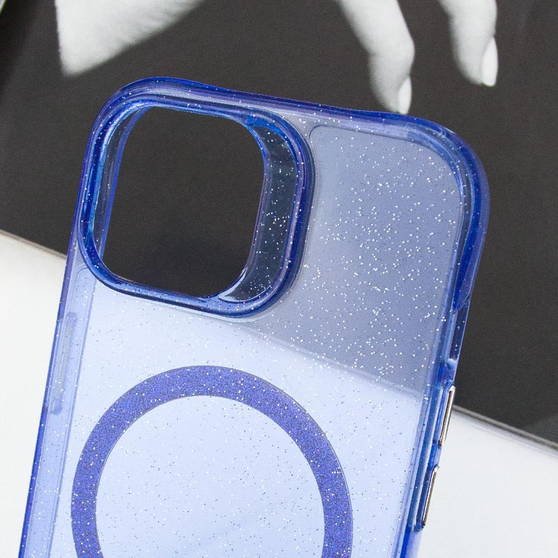 Фото Чехол TPU Radiance with Magnetic safe для Apple iPhone 11 (6.1") (Blue) в магазине vchehle.ua