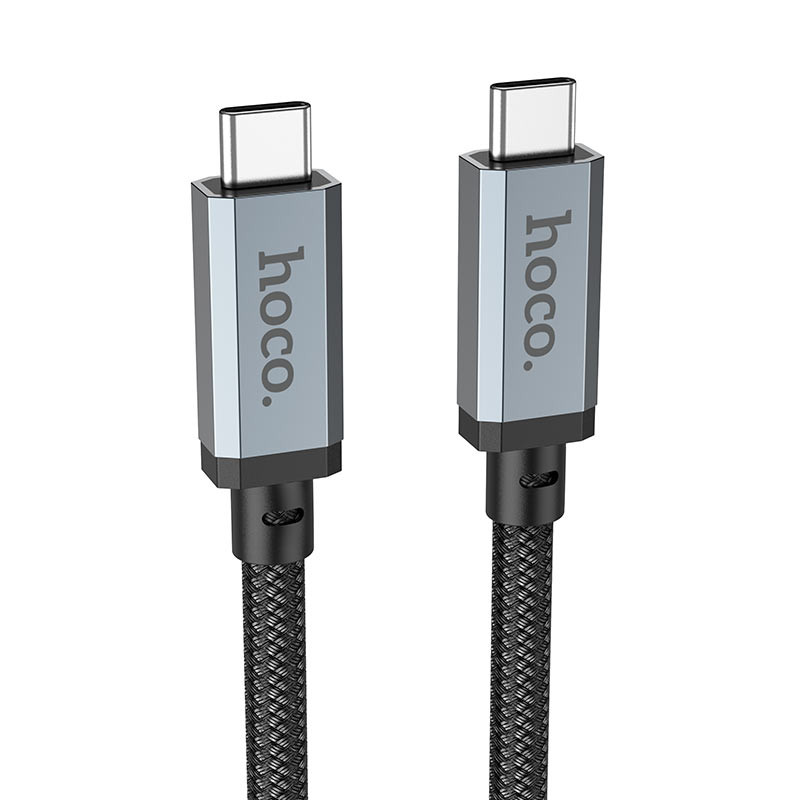 Дата кабель Hoco US05 Type-C to Type-C 100W USB4 40Gbps (1m)