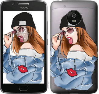 

Чохол Дівчина v3 на Motorola Moto G5 843220