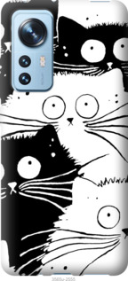 Чехол Коты v2 для Xiaomi 12
