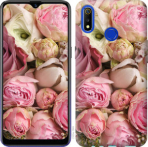 Чехол Розы v2 для Realme 3