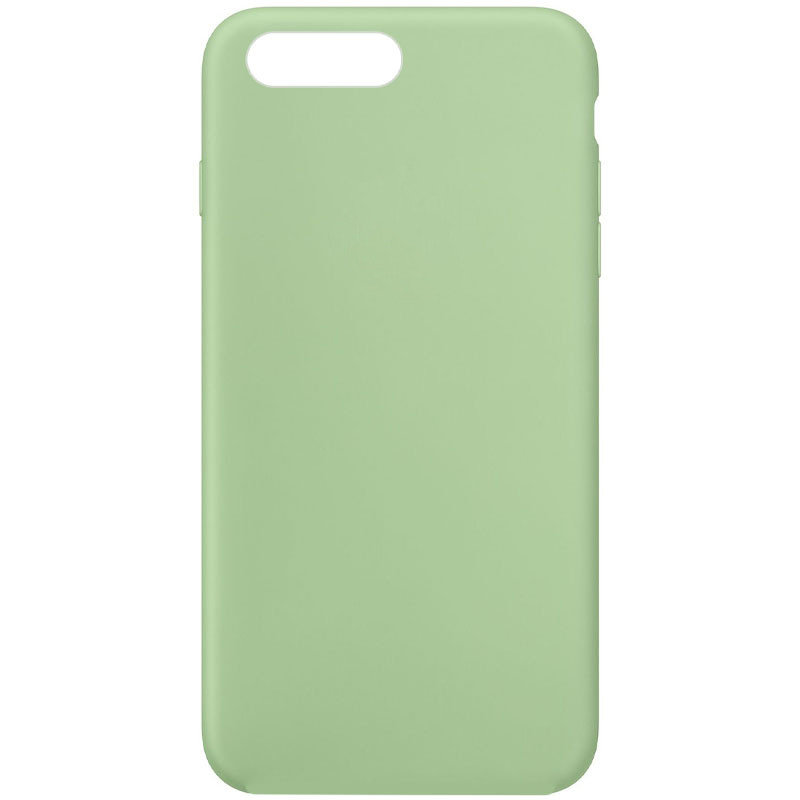 Чехол Silicone Case Full Protective (AA) NO LOGO для Apple iPhone 7 plus / 8 plus (5.5") (Зеленый / Pistachio)