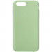 Чехол Silicone Case Full Protective (AA) NO LOGO для Apple iPhone 7 plus / 8 plus (5.5") (Зеленый / Pistachio)