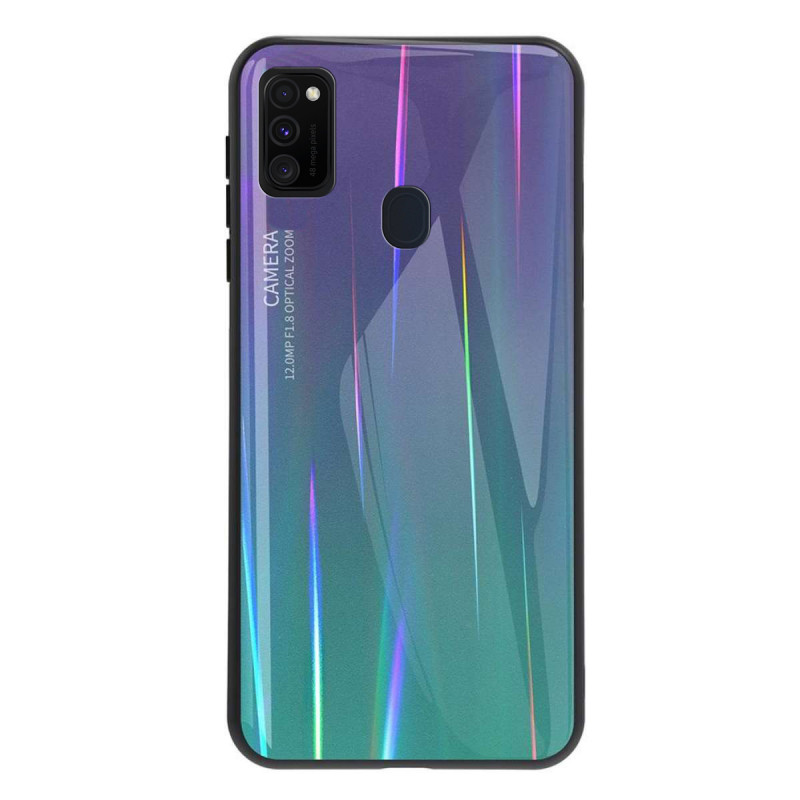 

TPU+Glass чехол Gradient Aurora для Samsung Galaxy M30s (Зеленый) 872101