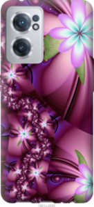 Чехол Цветочная мозаика для OnePlus Nord CE 2