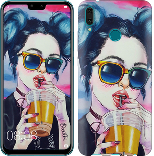 

Чехол Арт-девушка в очках для Huawei Y9 2019 687768