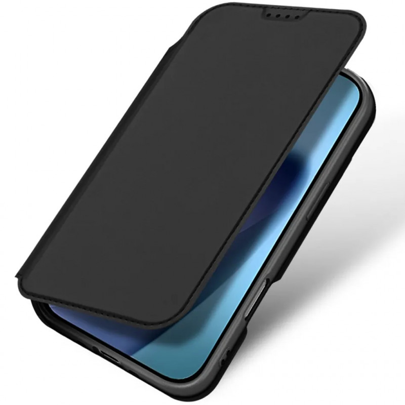 Чехол-книжка Dux Ducis с карманом для визиток для Apple iPhone 17 Air (6.5") (Черный) в магазине vchehle.ua