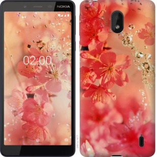 

Чохол Рожеві квіти на Nokia 1 Plus 764257
