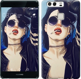 

Чохол Дівчина на стилі на Huawei P9 643918