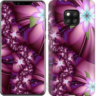 

Чехол Цветочная мозаика для Huawei Mate 20 Pro 668750