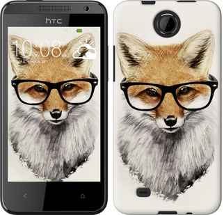 

Чехол Лис в очках для HTC Desire 300 634314