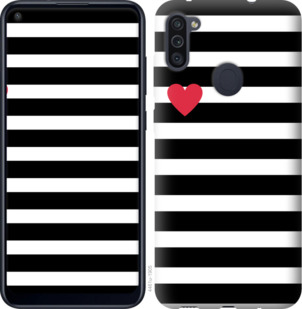 

Чохол Чорно-білі смуги на Samsung Galaxy M11 M115F 920069