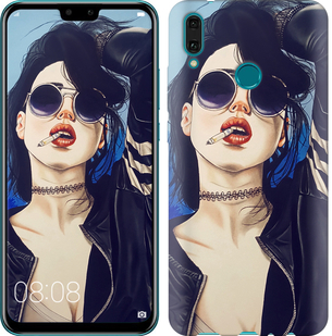 

Чехол Девушка на стиле для Huawei Y9 2019 690408