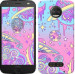Чохол Рожева галактика на Motorola Moto G5 PLUS