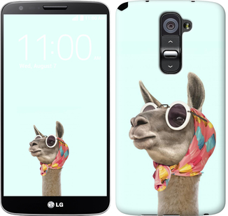 

Чехол Модная лама для LG G2 753156