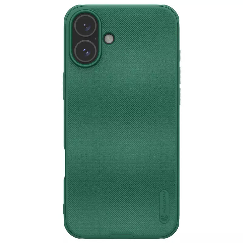 Фото Чехол Nillkin Matte Pro для Apple iPhone 16 (6.1") (Зеленый / Deep Green) на vchehle.ua