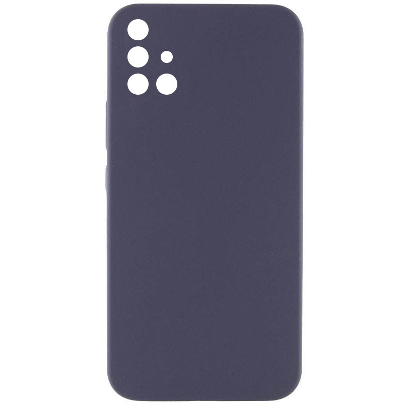 Чохол Silicone Cover Lakshmi Full Camera (AAA) на Samsung Galaxy A51 (Сірий / Dark Gray)