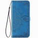 Шкіряний чохол (книжка) Art Case з візитницею на Huawei Y6p (Синій)