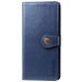 Кожаный чехол книжка GETMAN Gallant (PU) для Samsung Galaxy A04e (Синий)