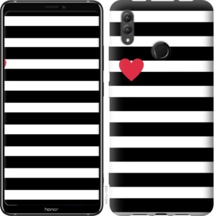 

Чохол Чорно-білі смуги на Huawei Honor Note 10 752084