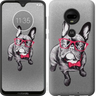 

Чехол Умный бульдог для Motorola Moto G7 737304