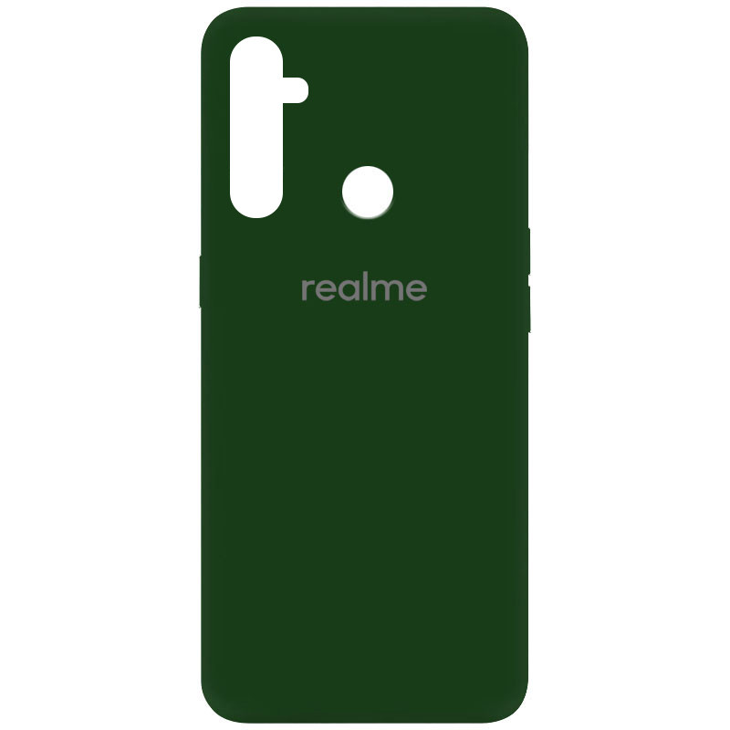 

Чохол Silicone Cover My Color Full Protective (A) для Realme C3 (Зелений / Dark green) 911031