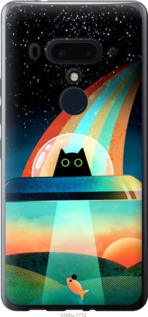 

Чохол Кот, нло, радуга, рыба для HTC U12 Plus 1402930
