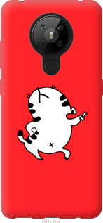 

Чохол Смугастий котик на Nokia 5.3 1146066