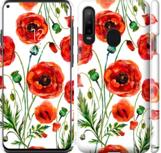 

Чехол Нарисованные маки для Samsung Galaxy A8S 743791